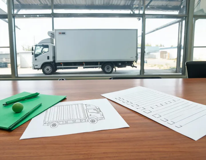 Procurement brief and refrigerated truck body plans